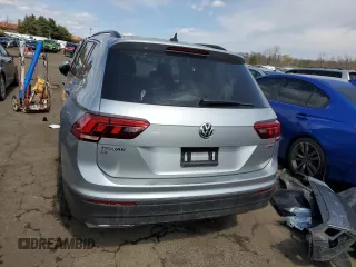2019 Volkswagen Tiguan SE with VIN 3VV2B7AX9KM121005, listed as a Copart auction lot 50185215 with 60,192 mi miles and Salvage Title. Bid and sale history available at DreamBid. Image 6.