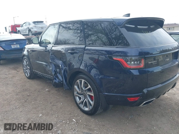 2022 Land Rover Range Rover Sport HSE Dynamic with VIN SALWR2SE1NA238714, listed as a IAAI auction lot 41516845 with 52,325 mi miles and . Bid and sale history available at DreamBid. Image 3.