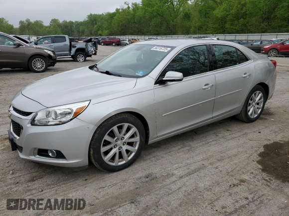 2015 Chevrolet Malibu LT with VIN 1G11D5SL4FU125686, listed as a Copart auction lot 56316725 with 142,896 mi miles and Clean Title. Bid and sale history available at DreamBid. Image 1.