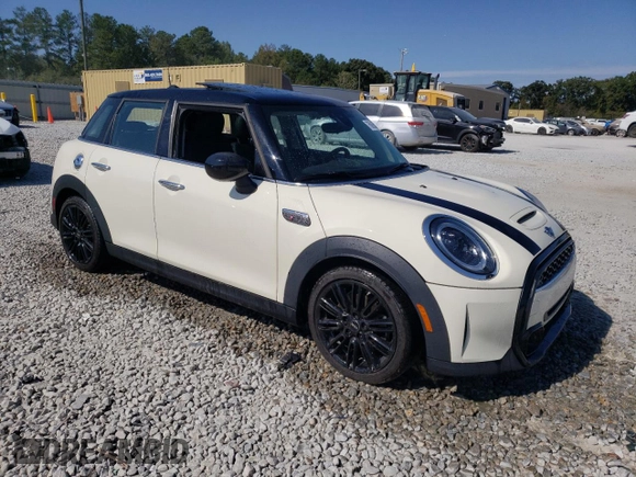 2023 MINI Hardtop 4 Door Cooper S with VIN WMW53DK01P2S63871, listed as a Copart auction lot 76006504 with 23,802 mi miles and Salvage title. Bid and sale history available at DreamBid. Image 4.