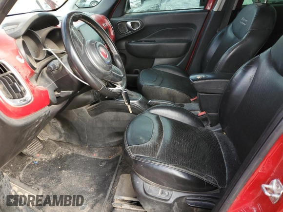 2019 FIAT 500L Trekking with VIN ZFBNFADH4KZ041971, listed as a Copart auction lot 41514235 with 115,546 mi miles and Salvage Title. Bid and sale history available at carsss.com. Image 7.
