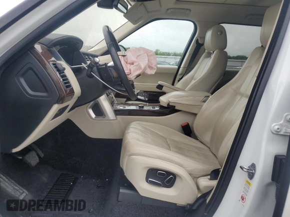 2014 Land Rover Range Rover HSE with VIN SALGS2WF9EA176815, listed as a Copart auction lot 58068405 with 155,260 mi miles and Salvage title. Bid and sale history available at DreamBid. Image 7.