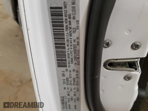 2017 Ram 1500 Big Horn с VIN 1C6RR7LM2HS879576, выставлен на аукционе Copart как лот 82916154 с пробегом 126 296 миль миль и Списание • Salvage title. История ставок и продаж доступна на DreamBid. Изображение 12.