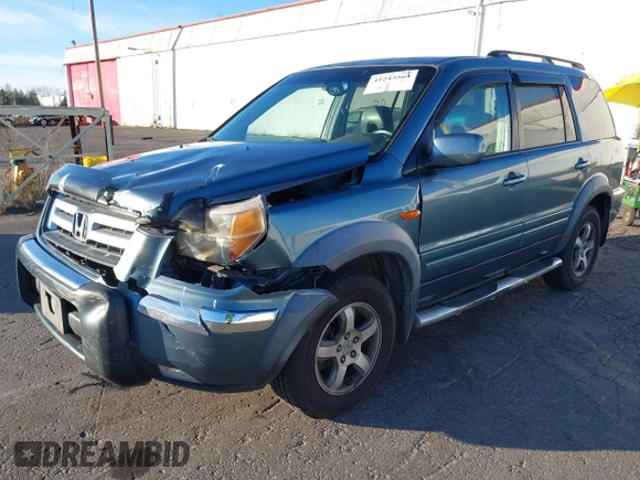 2007 Honda Pilot EX-L with VIN 2HKYF18697H540993, listed as a IAAI auction lot 41243560 with 320,290 mi miles and . Bid and sale history available at DreamBid. Image 17.