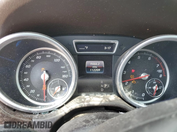2016 Mercedes-Benz GLE 350 with VIN 4JGDA5HB2GA708963, listed as a Copart auction lot 56435635 with 112,209 mi miles and Salvage title. Bid and sale history available at DreamBid. Image 9.