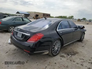 2015 Mercedes-Benz S 550 with VIN WDDUG8FBXFA079688, listed as a Copart auction lot 54261915 with 103,225 mi miles and Salvage Title. Bid and sale history available at DreamBid. Image 3.