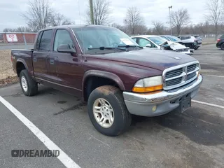 2004 Dodge Dakota SLT with VIN 1D7HG48NX4S751497, listed as a IAAI auction lot 41737935 with 106,064 mi miles. Bid and sale history available at carsss.com. Image 1.