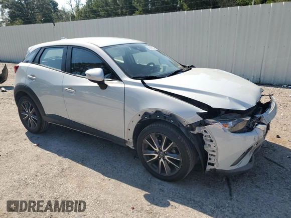 2018 Mazda CX-3 Touring with VIN JM1DKDC75J0329502, listed as a Copart auction lot 68061054 with 92,238 mi miles and Salvage Title. Bid and sale history available at carsss.com. Image 4.