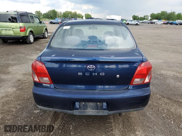 2002 Toyota ECHO with VIN JTDBT123925029712, listed as a Copart auction lot 65822184 with 241,490 mi miles and Clean Title. Bid and sale history available at DreamBid. Image 6.