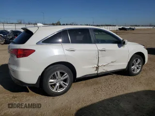 2013 Acura RDX with VIN 5J8TB4H32DL806053, listed as a Copart auction lot 53711145 with 77,496 mi miles and Salvage Title. Bid and sale history available at carsss.com. Image 3.