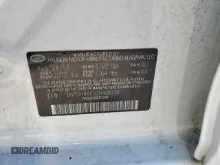2013 Hyundai Elantra Limited with VIN 5NPDH4AE1DH406146, listed as a Copart auction lot 51914545 with 79,288 mi miles and Salvage Title. Bid and sale history available at DreamBid. Image 12.