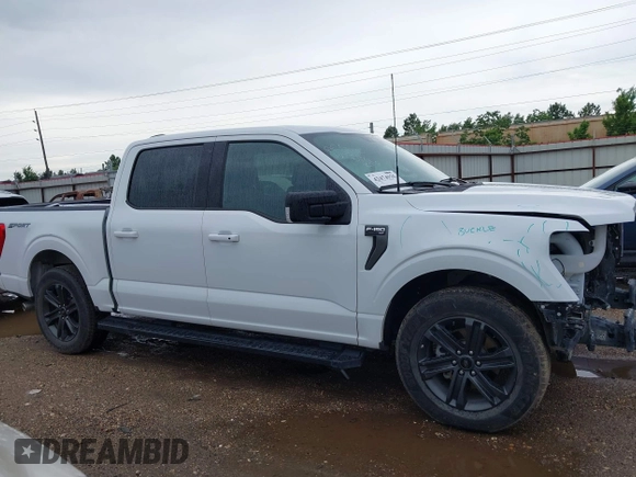2023 Ford F-150 XL with VIN 1FTEW1C5XPFC56753, listed as a IAAI auction lot 42474925 with 37,614 mi miles and . Bid and sale history available at DreamBid. Image 14.