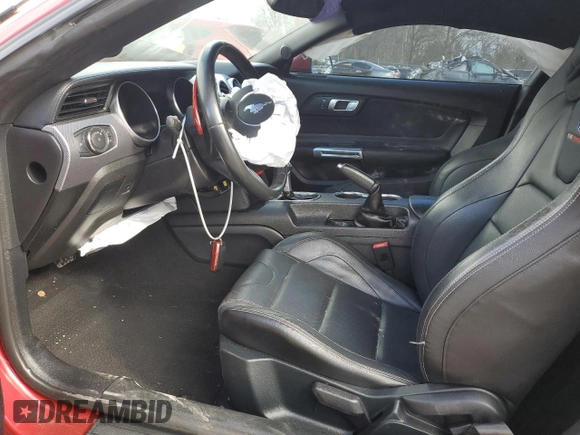 2020 Ford Mustang GT with VIN 1FA6P8CF0L5145203, listed as a Copart auction lot 87235594 with 79,289 mi miles and Salvage Title. Bid and sale history available at DreamBid. Image 7.