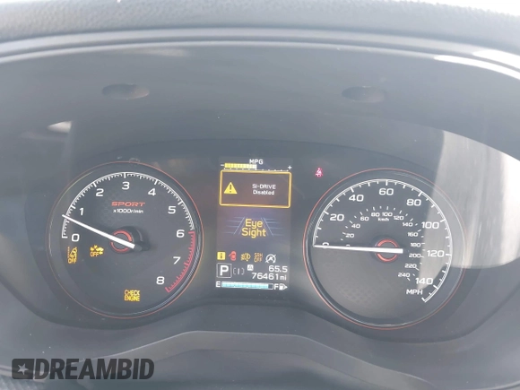 2021 Subaru Forester Special Sports with VIN JF2SKALCXMH545890, listed as a IAAI auction lot 42275690 with 76,461 mi miles and . Bid and sale history available at DreamBid. Image 7.