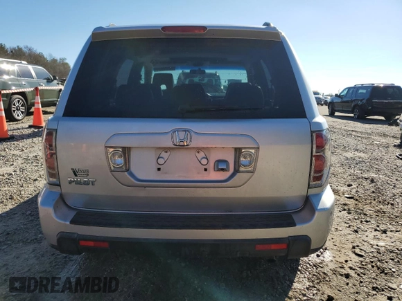 2007 Honda Pilot EX-L with VIN 5FNYF28737B042477, listed as a Copart auction lot 86172824 with 275,105 mi miles and Salvage Title. Bid and sale history available at DreamBid. Image 6.