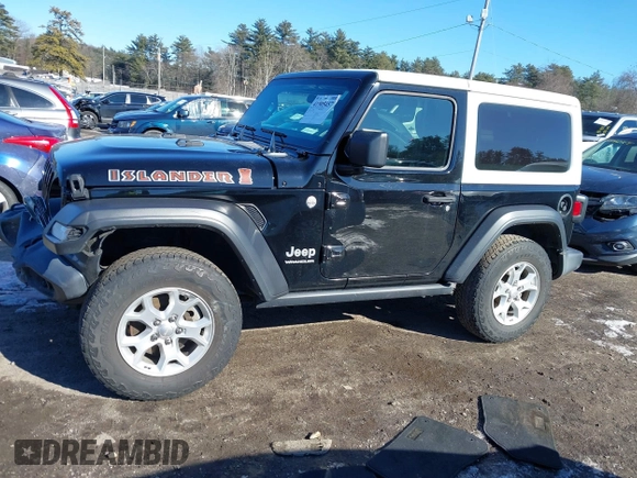2021 Jeep Wrangler 80th Anniversary with VIN 1C4GJXAN0MW557797, listed as a IAAI auction lot 41505457 with 40,611 mi miles and . Bid and sale history available at DreamBid. Image 14.