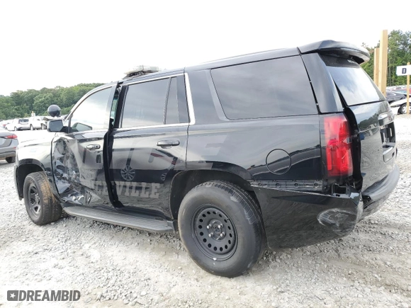 2019 Chevrolet Tahoe Commercial with VIN 1GNLCDEC1KR203421, listed as a Copart auction lot 66270814 with 0 mi miles and Salvage Title. Bid and sale history available at carsss.com. Image 2.