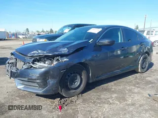2017 Honda Civic Sedan LX with VIN 2HGFC2F57HH568416, listed as a IAAI auction lot 41812251 with 160,936 mi miles. Bid and sale history available at carsss.com. Image 14.