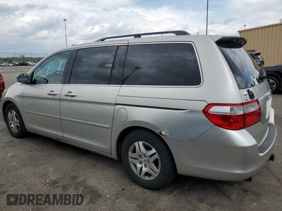 2005 Honda Odyssey EX-L with VIN 5FNRL38785B108229, listed as a Copart auction lot 55579145 with 165,870 mi miles and Clean Title. Bid and sale history available at carsss.com. Image 2.