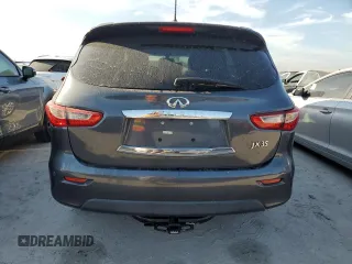2013 Infiniti JX35 with VIN 5N1AL0MM3DC321135, listed as a Copart auction lot 75386164 with 0 mi miles and Non Repairable. Bid and sale history available at carsss.com. Image 6.