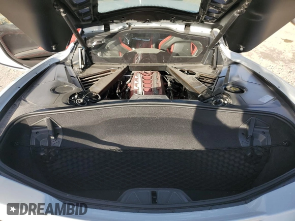 2021 Chevrolet Corvette 2LT with VIN 1G1YB2D45M5111568, listed as a Copart auction lot 76882884 with 10,362 mi miles and Salvage Title. Bid and sale history available at carsss.com. Image 11.