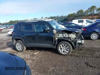2017 Jeep Renegade Latitude with VIN ZACCJBBB9HPE91033, listed as a IAAI auction lot 41796937 with 87,760 mi miles and . Bid and sale history available at DreamBid. Image 14.