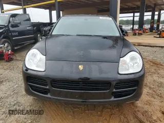 2005 Porsche Cayenne S with VIN WP1AB29P95LA61717, listed as a Copart auction lot 73534644 with 179,018 mi miles and Salvage Title. Bid and sale history available at carsss.com. Image 5.