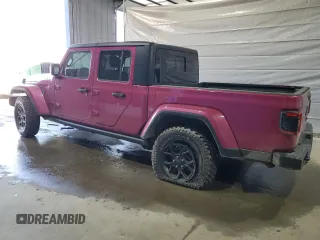 2024 Jeep Gladiator Sport S with VIN 1C6HJTAG9RL126938, listed as a Copart auction lot 54168665 with 6,975 mi miles and Salvage title. Bid and sale history available at DreamBid. Image 2.