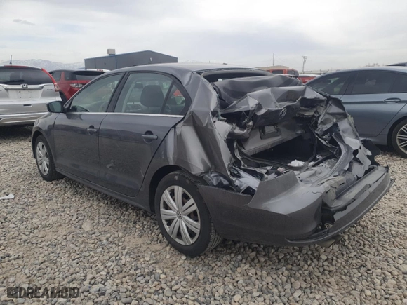 2017 Volkswagen Jetta 1.4T S with VIN 3VW2B7AJ2HM348472, listed as a Copart auction lot 50775135 with 63,119 mi miles and Salvage Title. Bid and sale history available at carsss.com. Image 2.