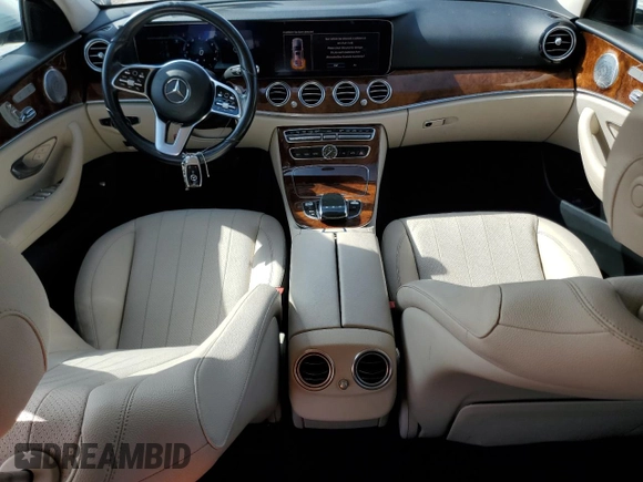 2020 Mercedes-Benz E-Class E 350 with VIN WDDZF8DBXLA747304, listed as a Copart auction lot 44607655 with 52,812 mi miles and Salvage Title. Bid and sale history available at carsss.com. Image 8.