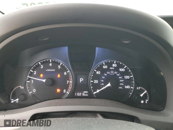2013 Lexus RX 350 with VIN JTJZK1BA5D2008020, listed as a Copart auction lot 58729005 with 110,216 mi miles and Salvage title. Bid and sale history available at DreamBid. Image 9.