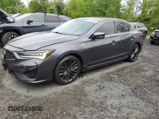 2020 Acura ILX Premium z VIN 19UDE2F89LA004284, wystawiony jako Copart lot #58156555 z przebiegiem 77 475 mil mil oraz Szkoda całkowita • Salvage title. Historia ofert i sprzedaży dostępna na DreamBid. Obrazek 1.