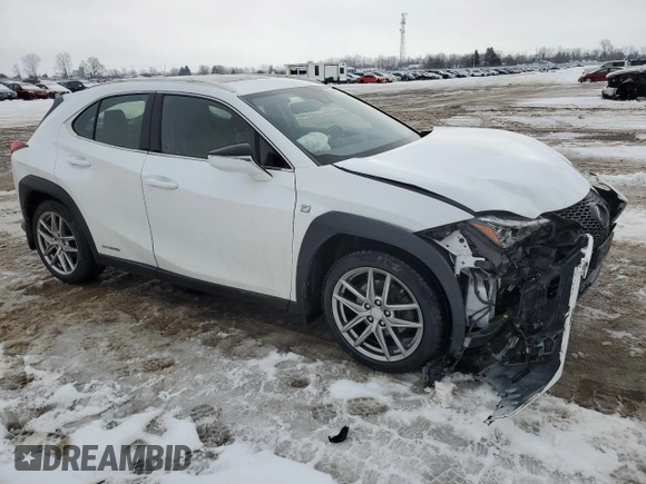 2021 Lexus UX with VIN JTHR9JBHXM2039208, listed as a Copart auction lot 86689314 with 0 mi miles and Clean Title. Bid and sale history available at carsss.com. Image 4.