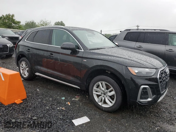 2024 Audi Q5 S line Premium with VIN WA1GAAFY3R2032645, listed as a Copart auction lot 60298405 with Not provided miles and Salvage title. Bid and sale history available at DreamBid. Image 4.