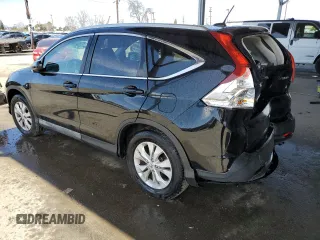 2014 Honda CR-V EX-L with VIN 2HKRM4H78EH668370, listed as a Copart auction lot 49477395 with 102,244 mi miles and Salvage Title. Bid and sale history available at carsss.com. Image 2.