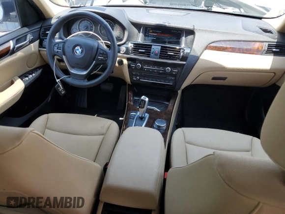 2017 BMW X3 sDrive28i with VIN 5UXWZ7C30H0V92699, listed as a Copart auction lot 56203265 with 101,328 mi miles and Salvage Title. Bid and sale history available at DreamBid. Image 8.