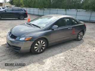 2009 Honda Civic Cpe EX with VIN 2HGFG12829H502968, listed as a Copart auction lot 53903835 with 148,372 mi miles and Salvage Title. Bid and sale history available at carsss.com. Image 1.