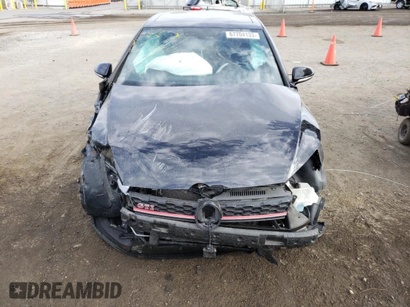 2019 Volkswagen Golf GTI S with VIN 3VW6T7AU5KM036937, listed as a Copart auction lot 67704133 with 33,752 mi miles. Bid and sale history available at carsss.com. Image 5.