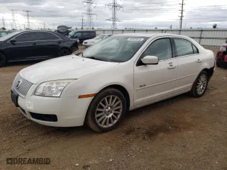 2008 Mercury Milan Premier with VIN 3MEHM08188R622893, listed as a Copart auction lot 66665814 with 124,956 mi miles and Salvage Title. Bid and sale history available at carsss.com. Image 1.