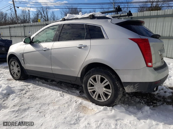 2012 Cadillac SRX with VIN 3GYFNGE37CS638485, listed as a Copart auction lot 41674435 with 0 mi miles and Salvage Title. Bid and sale history available at carsss.com. Image 2.