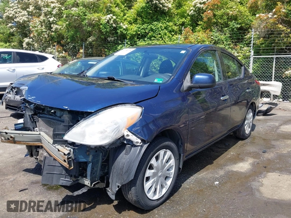 2014 Nissan Versa S with VIN 3N1CN7AP8EL838762, listed as a IAAI auction lot 42048678 with 90,867 mi miles. Bid and sale history available at carsss.com. Image 18.