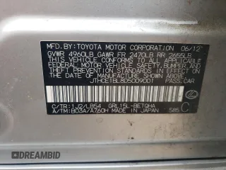 2013 Lexus GS 350 with VIN JTHCE1BL8D5009001, listed as a Copart auction lot 71968944 with 137,138 mi miles and Salvage Title. Bid and sale history available at carsss.com. Image 12.