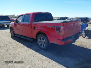 2012 Ford F-150 XL with VIN 1FTFW1CT5CFC95215, listed as a IAAI auction lot 41644046 with 222,735 mi miles. Bid and sale history available at carsss.com. Image 3.