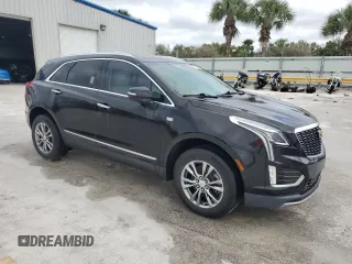 2021 Cadillac XT5 FWD Premium Luxury with VIN 1GYKNCRS0MZ173433, listed as a Copart auction lot 45818175 with Not Provided miles and Non Repairable. Bid and sale history available at carsss.com. Image 4.
