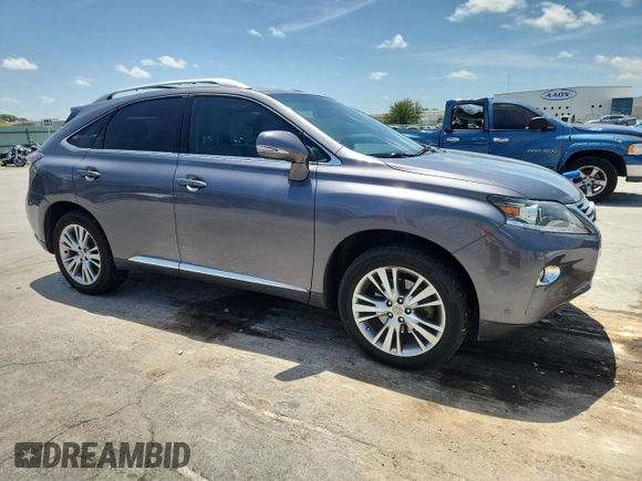 2013 Lexus RX 350 with VIN 2T2ZK1BA3DC105605, listed as a Copart auction lot 62093155 with 142,579 mi miles and Salvage title. Bid and sale history available at DreamBid. Image 4.