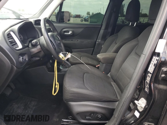 2018 Jeep Renegade Latitude z VIN ZACCJABB8JPH42771, wystawiony jako Copart lot #54144275 z przebiegiem 81 431 mil mil oraz Szkoda całkowita • Salvage title. Historia ofert i sprzedaży dostępna na DreamBid. Obrazek 7.
