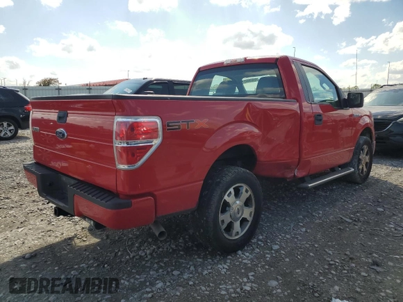 2009 Ford F-150 XL with VIN 1FTRF12W79KC62256, listed as a Copart auction lot 56926445 with 56,710 mi miles and Salvage title. Bid and sale history available at DreamBid. Image 3.