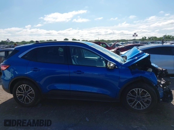 2020 Ford Escape SEL with VIN 1FMCU0H68LUC07917, listed as a IAAI auction lot 42448554 with Not provided miles and . Bid and sale history available at DreamBid. Image 13.