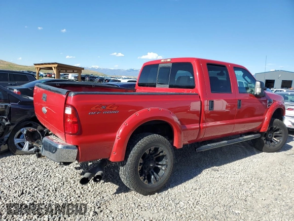 2008 Ford F-350 XL with VIN 1FTWW31R48ED35719, listed as a Copart auction lot 56418465 with 148,666 mi miles and Salvage title. Bid and sale history available at DreamBid. Image 3.