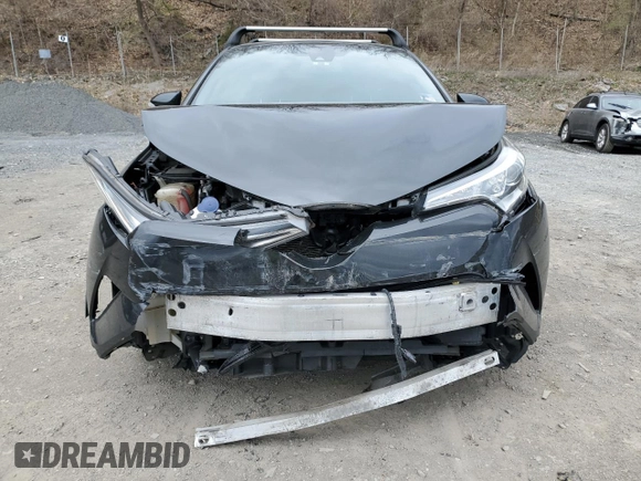 2018 Toyota C-HR XLE with VIN JTNKHMBX5J1006841, listed as a Copart auction lot 53181275 with 118,382 mi miles and Salvage Title. Bid and sale history available at carsss.com. Image 5.